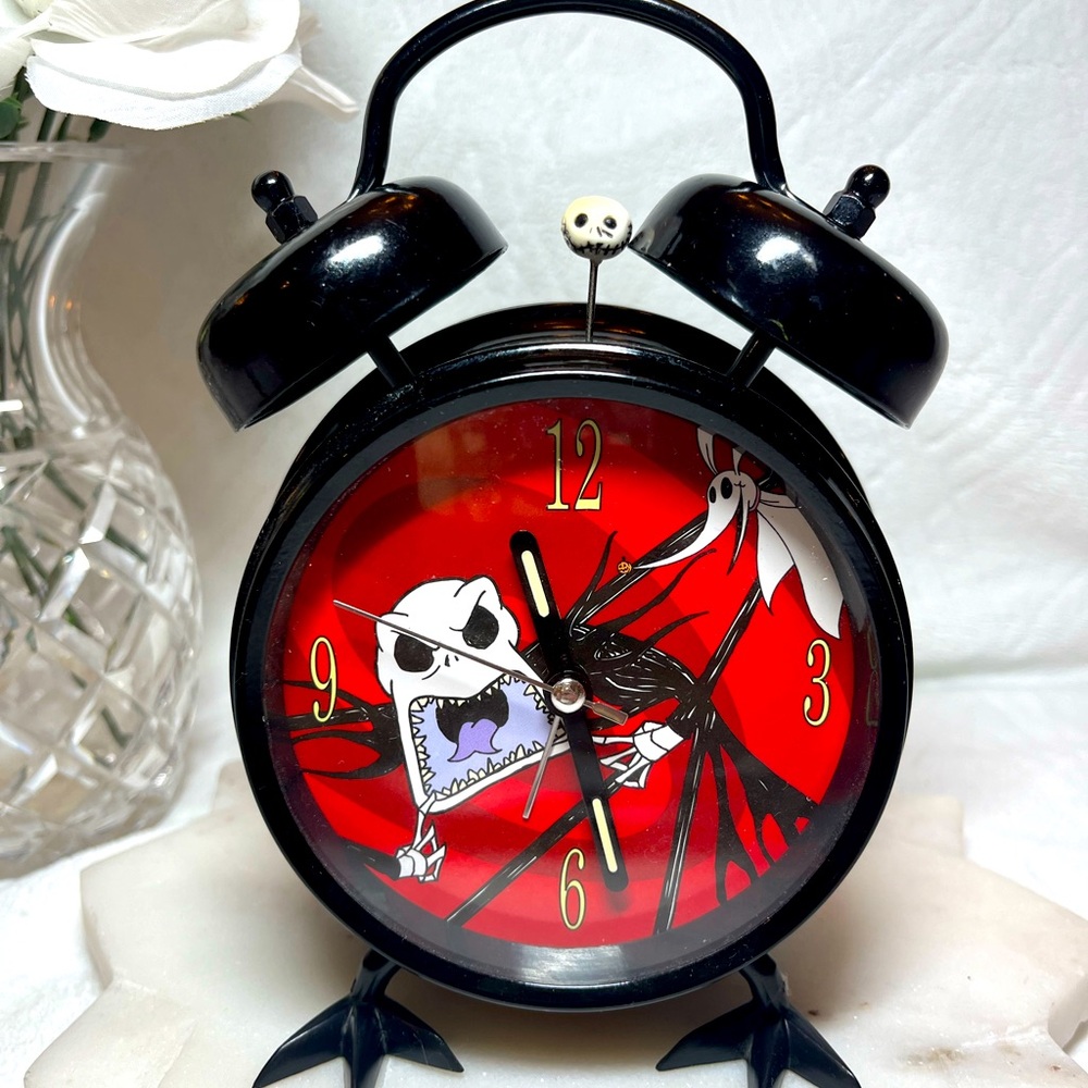 Disney Nightmare Before Christmas Jack and Zero Alarm Clock